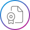 Icon Zertifikat